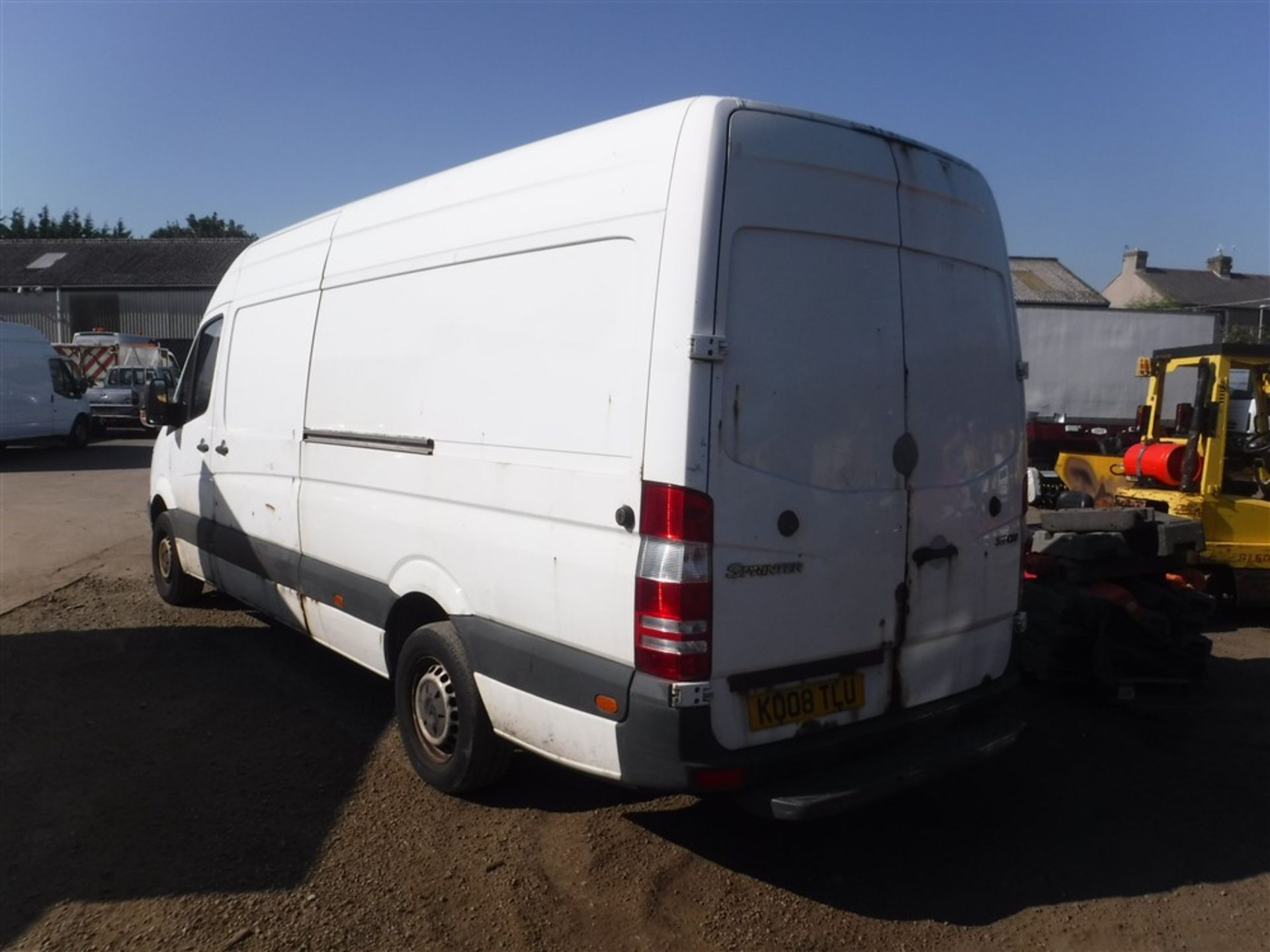 08 reg MERCEDES SPRINTER 311 CDI LWB, 1ST REG 07/08, TEST 04/17, NO V5 - GREEN SLIP ONLY [+ VAT] - Image 3 of 5