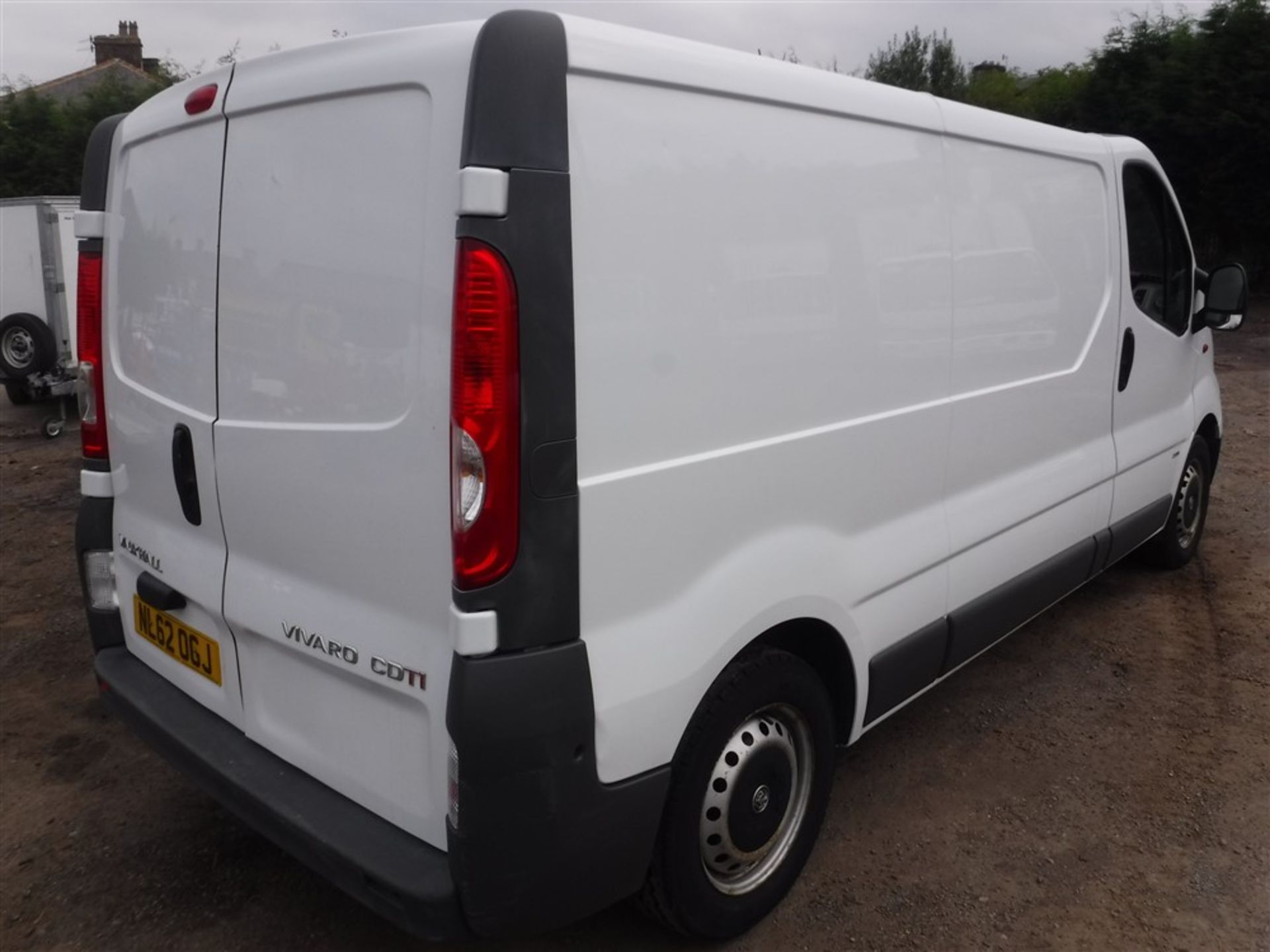 62 reg VAUXHALL VIVARO 2900 CDTI LWB, 1ST REG 09/12, TEST 08/17, 72761M WARRANTED, V5 HERE, 1 - Image 4 of 5