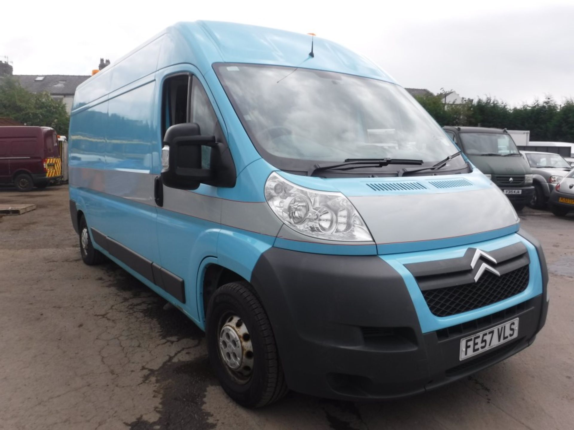 57 reg CITROEN RELAY 35 HDI 120 LWB C/W HOT WASH STEAM CLEANER/GUMBUSTER MACHINE, 1ST REG 09/07,