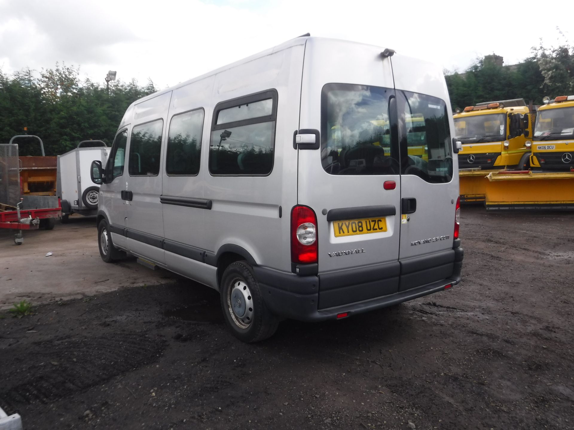 08 reg VAUXHALL MOVANO 15 SEAT MINIBUS, 1ST REG 03/08, TEST 03/17, 9154KM NOT WARRANTED, V5 HERE, - Image 3 of 6