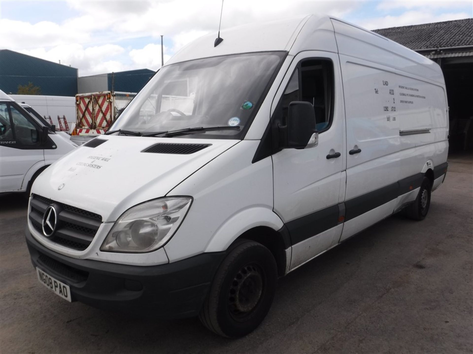 08 reg MERCEDES SPRINTER 311 CDI LWB, 1ST REG 04/08, TEST 09/16, 238501M, V5 HERE, 1 FORMER - Image 2 of 5