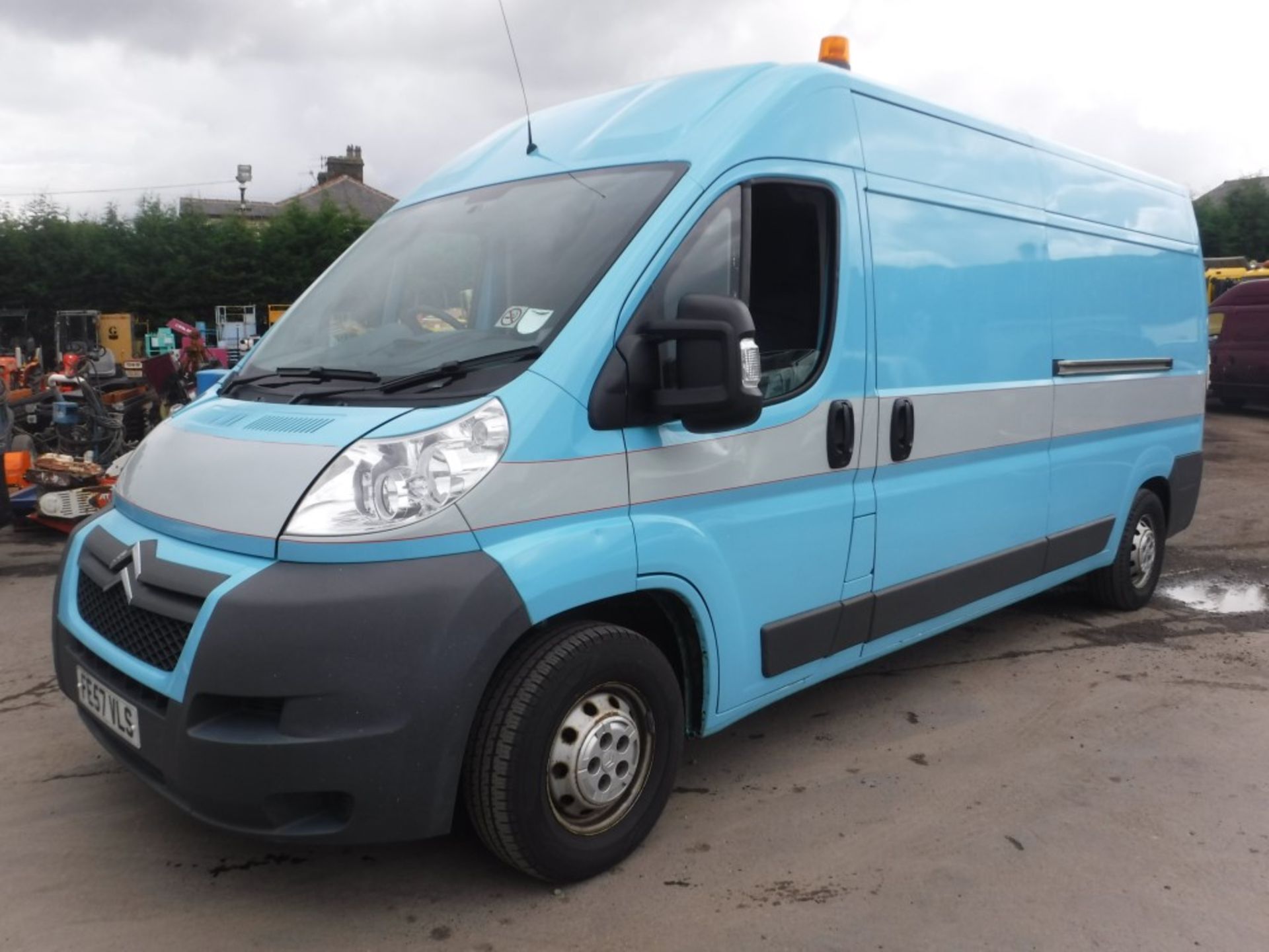 57 reg CITROEN RELAY 35 HDI 120 LWB C/W HOT WASH STEAM CLEANER/GUMBUSTER MACHINE, 1ST REG 09/07, - Image 2 of 8