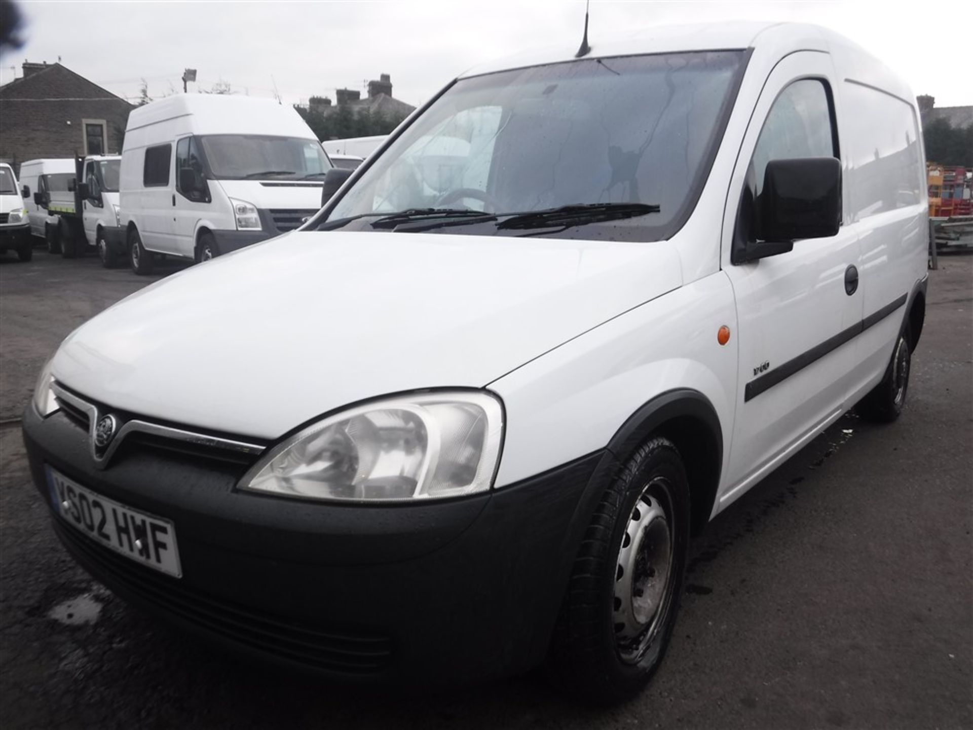 02 reg VAUXHALL COMBO 1700 DI VAN, 1ST REG 06/02, TEST 09/17, 129698M WARRANTED, V5 HERE, 3 FORMER - Bild 2 aus 5