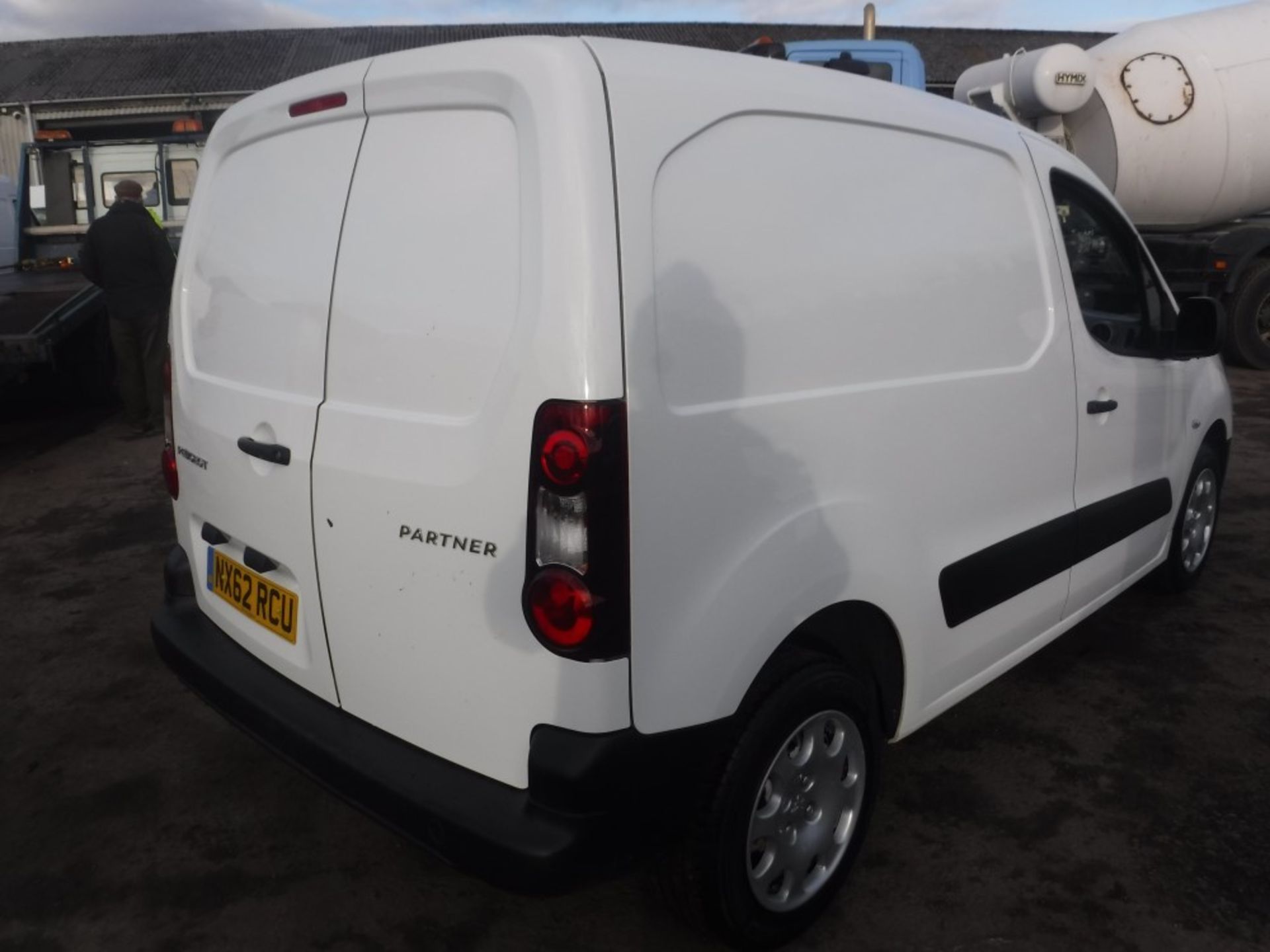 62 reg PEUGEOT PARTNER 850S HDI VAN, 1ST REG 10/12, 116849M WARRANTED, V5 HERE, 1 FORMER KEEPER [+ - Image 4 of 5