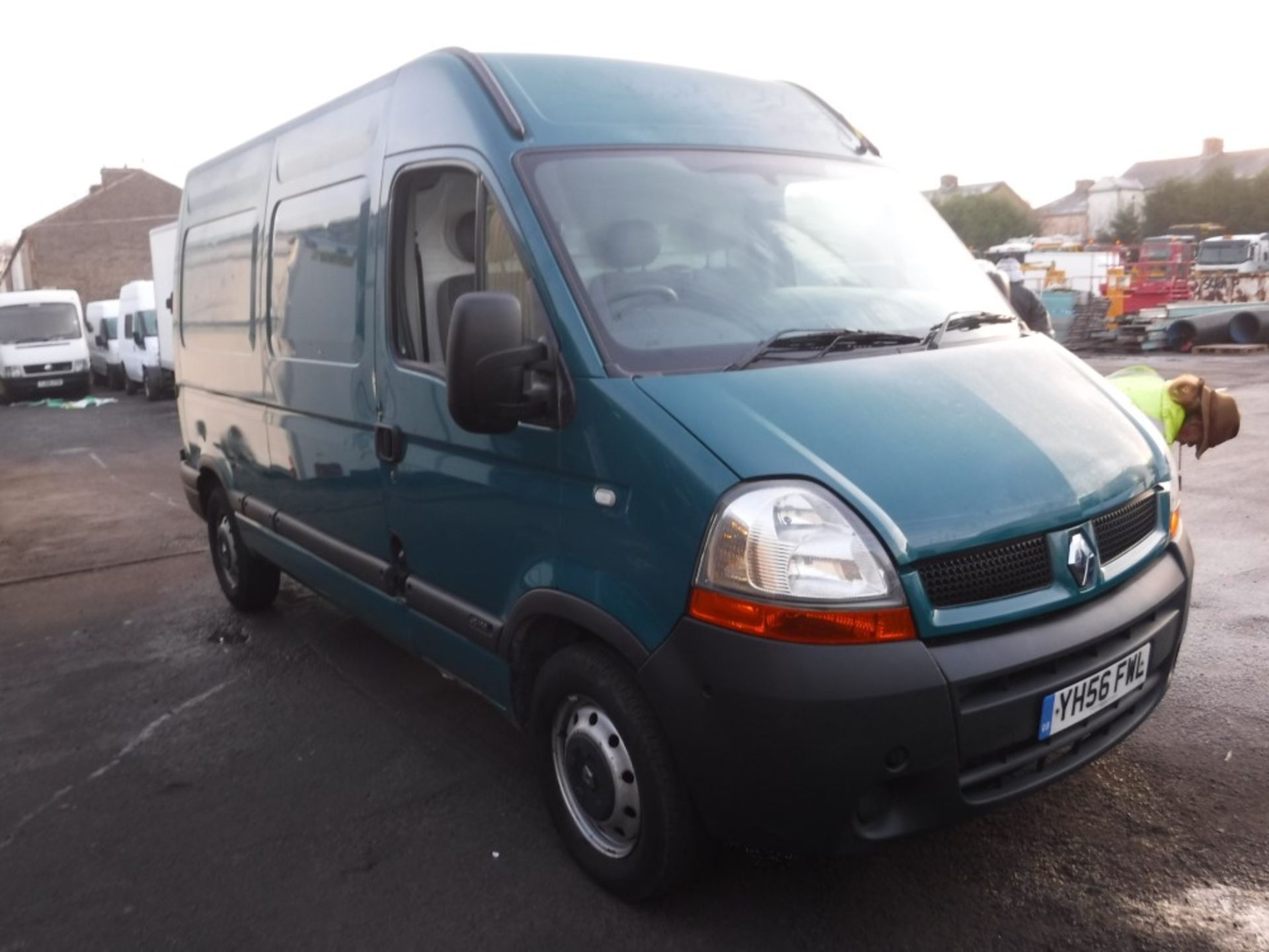 56 reg RENAULT MASTER MM35 DCI 100 MWB, 1ST REG 11/06, 125025M WARRANTED, V5 HERE, 2 FORMER