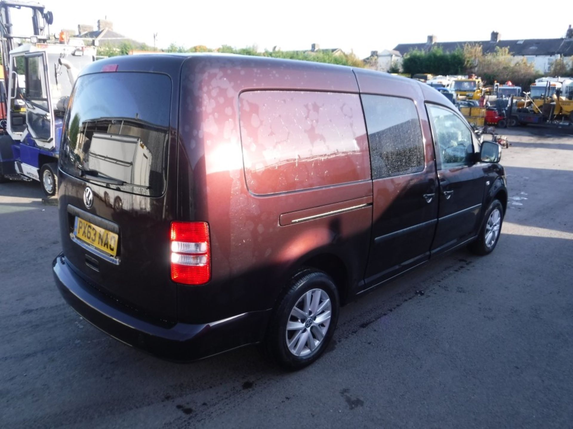 63 reg VW CADDY MAXI C20 TDI, 1ST REG 10/13, 118238M WARRANTED, V5 HERE, 1 OWNER FROM NEW [+ VAT] - Image 4 of 6