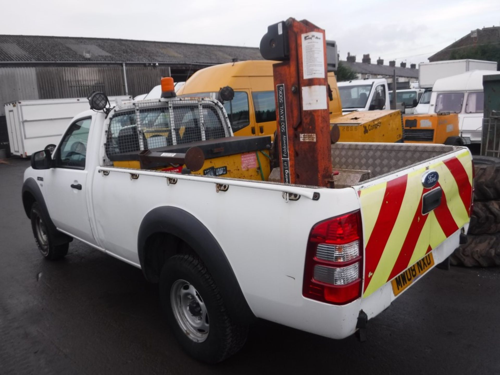 08 reg FORD RANGER SINGLE CAB 4 X 4, 1ST REG 06/08, TEST 04/17, 140925M. V5 HERE [+ VAT] - Bild 3 aus 5