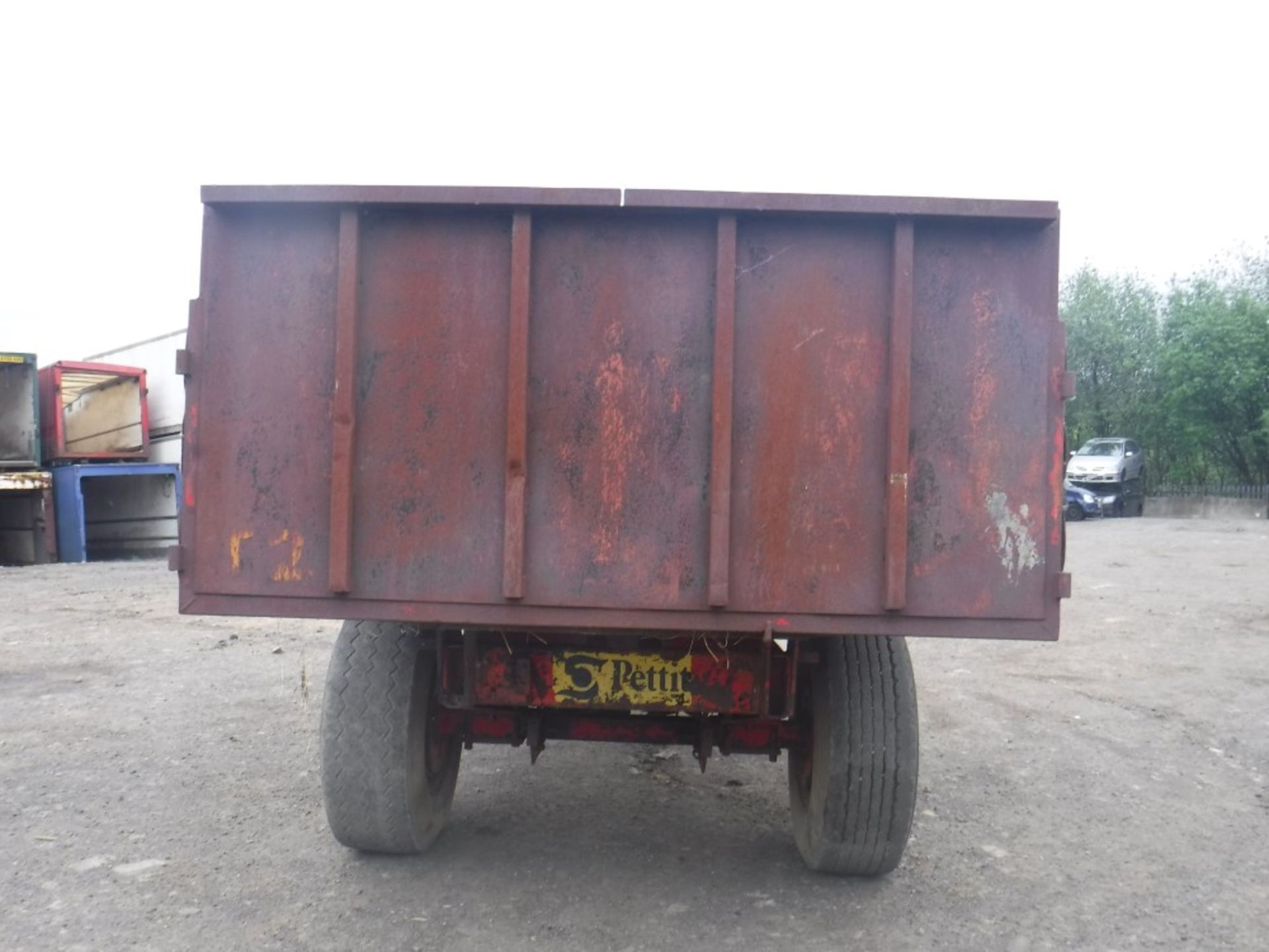 PETITIE AGRIGATE TIPPING TRAILER 16FT DOUBLE TIPPING RAM [+ VAT] - Image 3 of 4