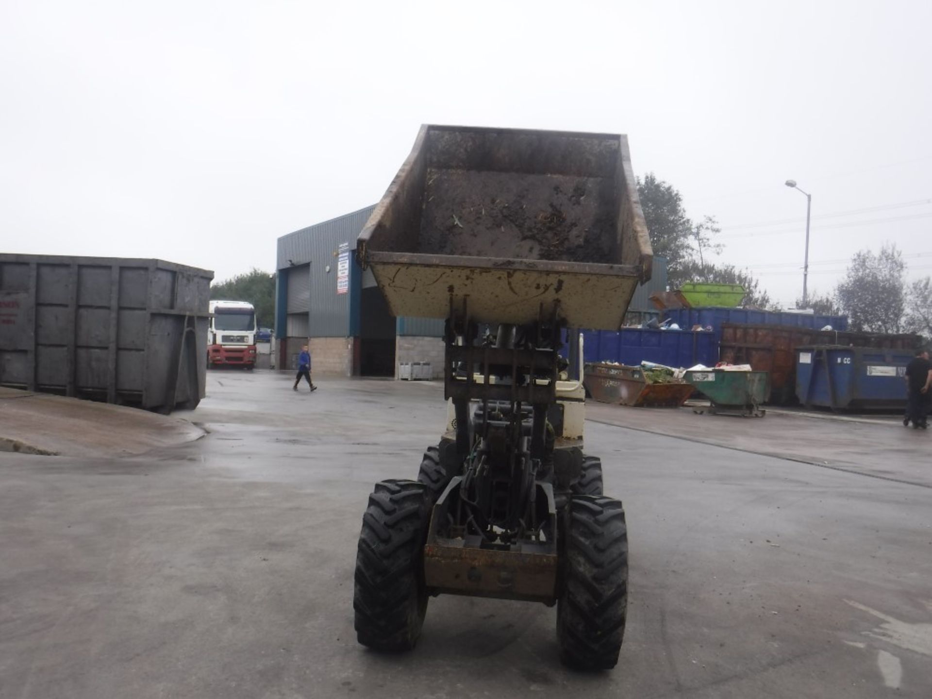 TEREX HIGH RISE 1 TON DUMPER, VERY GOOD CONDITION [+ VAT] - Image 4 of 4