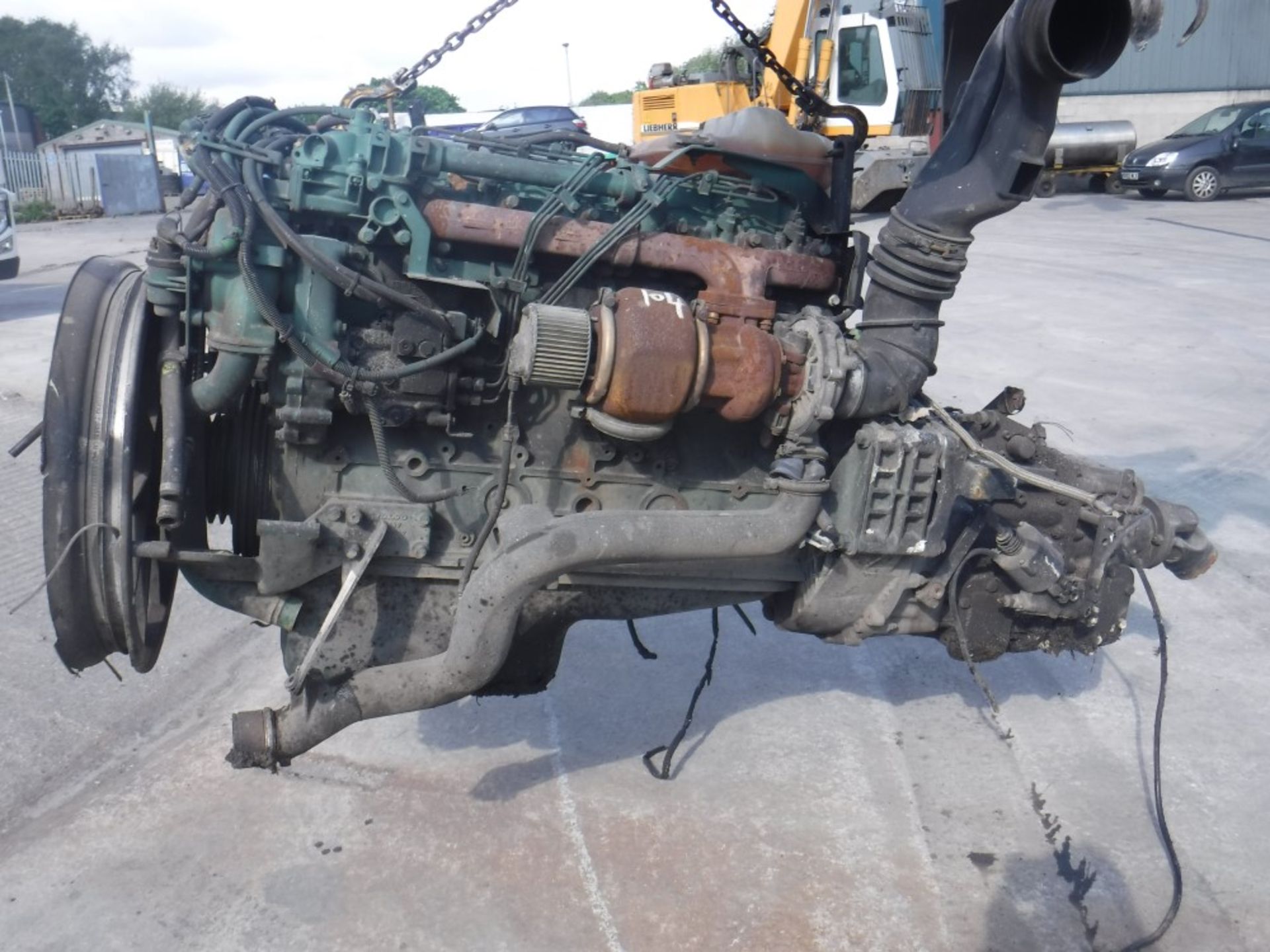 VOLVO FL6 18 TON ENGINE & GEARBOX [+ VAT] - Image 2 of 2