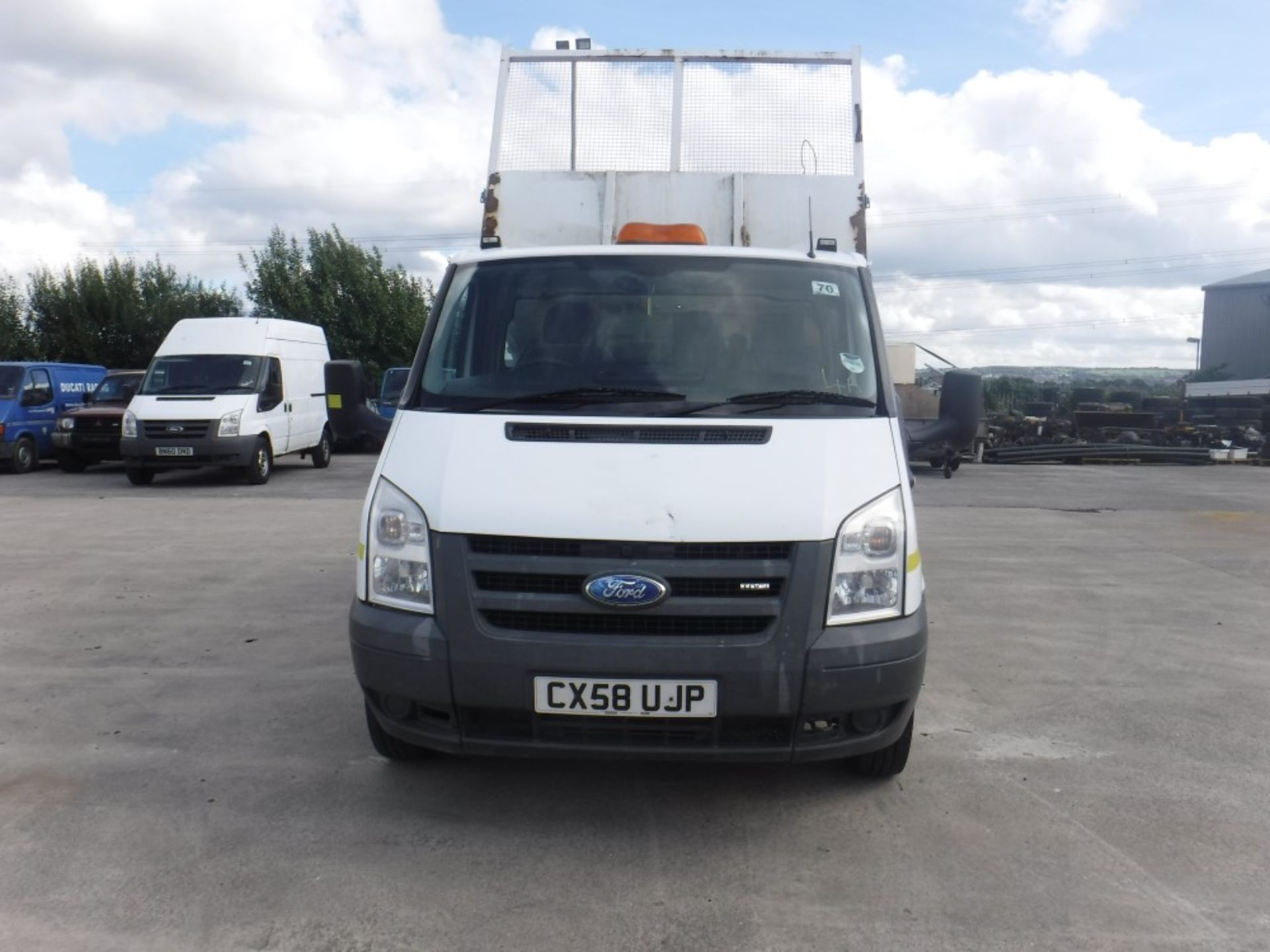 2008 58 reg FORD TRANSIT 100 T350 TDCI TIPPER, GOOD RUNNER, 121576M, TEST 05/17, V5 HERE [+ VAT]