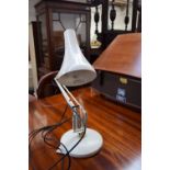 A vintage Anglepoise desk lamp, maker Herbert Terry & Sons,