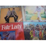 A small number of vinyl LPs including The Beatles - Sgt Pepper's Lonely Hearts Club Band