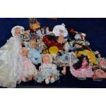 A quantity of dolls including Gotz Puppe, Cinderella doll,