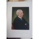 A collection of prints of various notable architects namely John Nash, Sir John Soane and R.