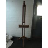 Vintage Reeves wooden artists studio easel