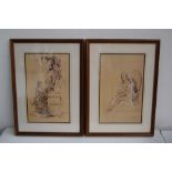 Four limited edition prints by William Russell Flint of female life studies printed with 'Chelsea