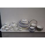 A good quantity Royal Doulton 'Arlington' dinner service including tureens, plates, bowls, teapots,