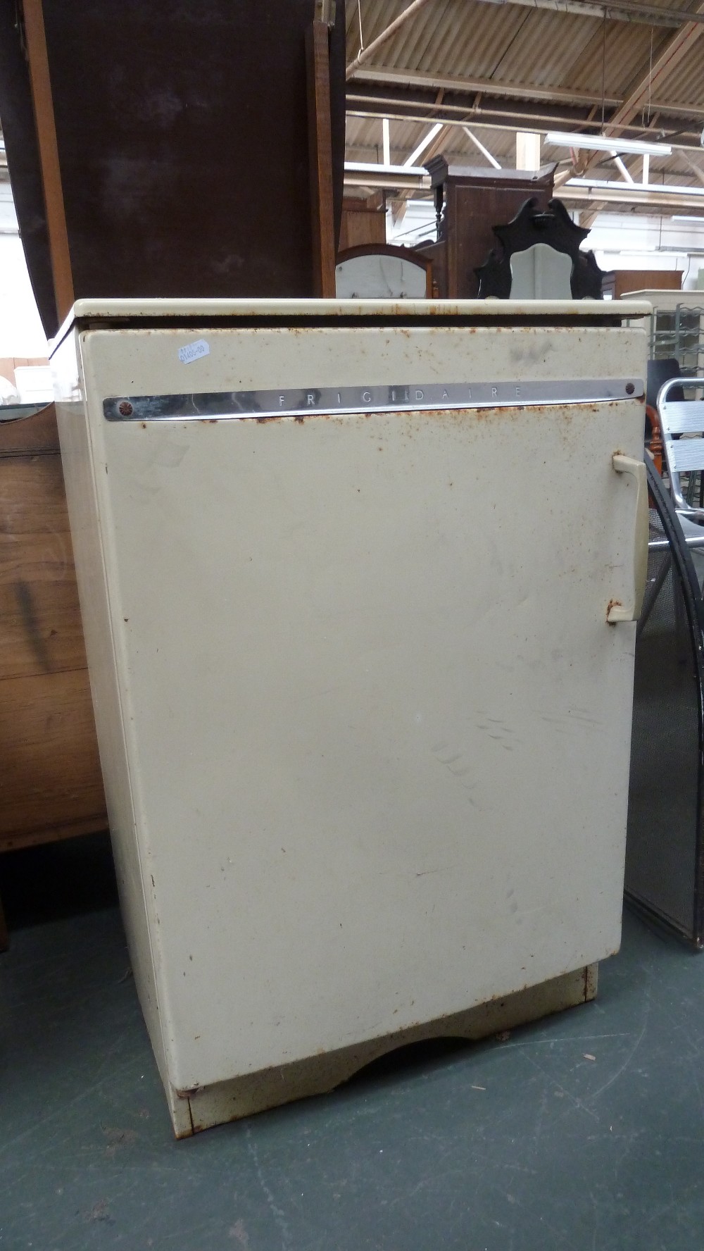 A vintage Frigid Aire fridge, - Image 2 of 2