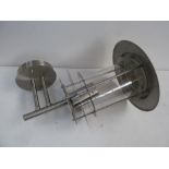 A stainless steel wall lantern model ST011 in box