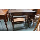 A 20th century mahogany sofa table by Strongbow Furniture,