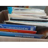 A box of vinyl LPs to include Soul Affair, Jimmy Smith,