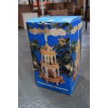 A Weihnachts Pyramide Christmas lantern 48cmH