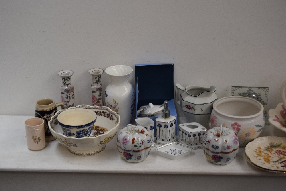 A quantity of china including various decorative clocks, Haviland and Co. - Image 4 of 8