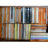 A box of vintage Penguin titles to include works by Evelyn Waugh, D.H.Lawrence and F.