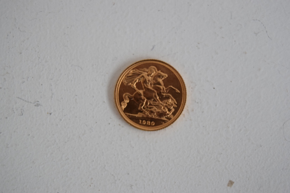 Gold half Sovereign, - Image 2 of 2