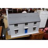 A Perfect Miniatures 'Blackthorn Farm' dolls house by Jonathan Hunt,