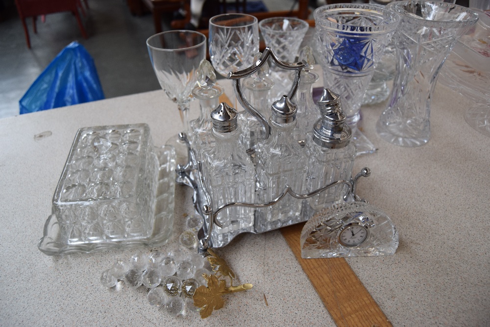 A quantity of cut and moulded glassware and crystal including Edinburgh crystal, - Image 2 of 8