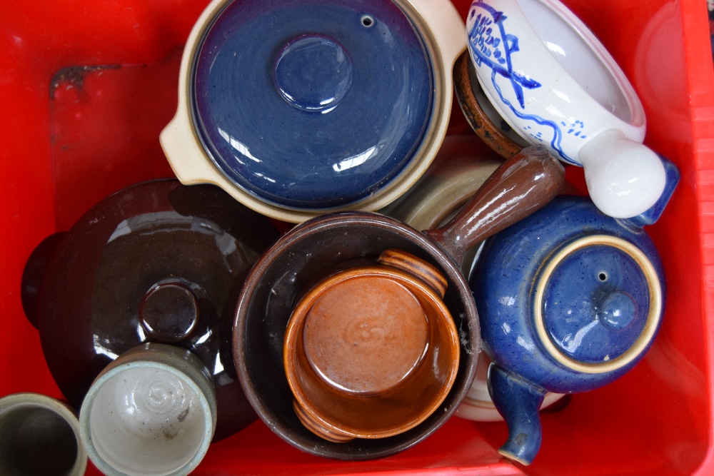 A quantity of stoneware including Denby, Grindon, Portugese pottery, Royal Barum Ware, T. - Image 8 of 8