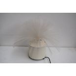 A vintage fibre optic lamp