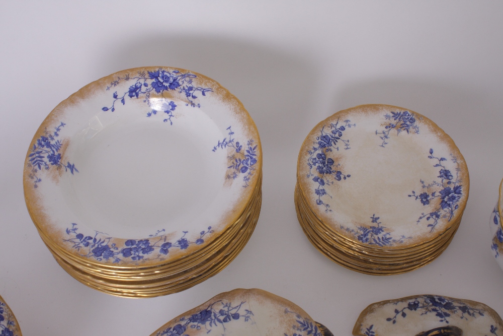 A Royal Doulton earthenware part dinner service 'Sorrento' pattern, including dinner plates,