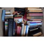 A mixed lot of books to include various Dictionaries, Readers Digest, and names such as Tennyson,