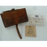 A Hardy Brothers Ltd leather fly wallet 16cm x 10cm;