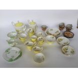 A Royal Albert tea service to including teapot, cups, saucers sugar bowl,