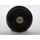 A Mepps "Chut-Chut" trout fishing 3 inch reel circa 1947 production depose