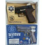 A Smith & Wesson M5906 Airsoft 6mm Caliber replica pistol