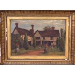 John Wynn, 19th Century, Portrait of Otley Hall, Ipswich, Suffolk, oil on canvas,