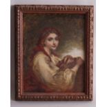 Circle of William Powell Frith (1819-1909) The Tambourine Girl, oil on canvas, framed,