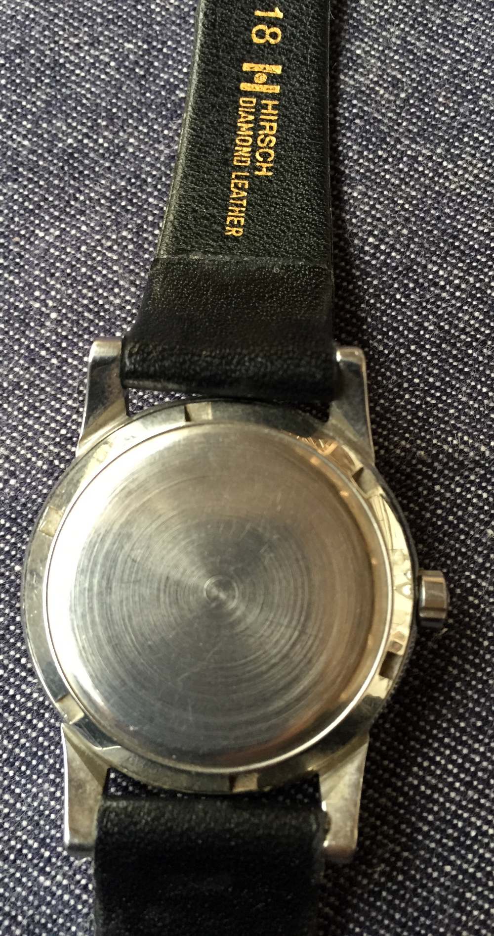 An early gents stainless steel Omega Seamaster Automatic wristwatch circa 1949 with gilt arrow - Image 2 of 2