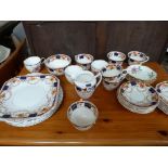 assorted decorated table ware including Kent china and Meakins