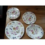 Small quantity of Coalport decorated San Remo table ware