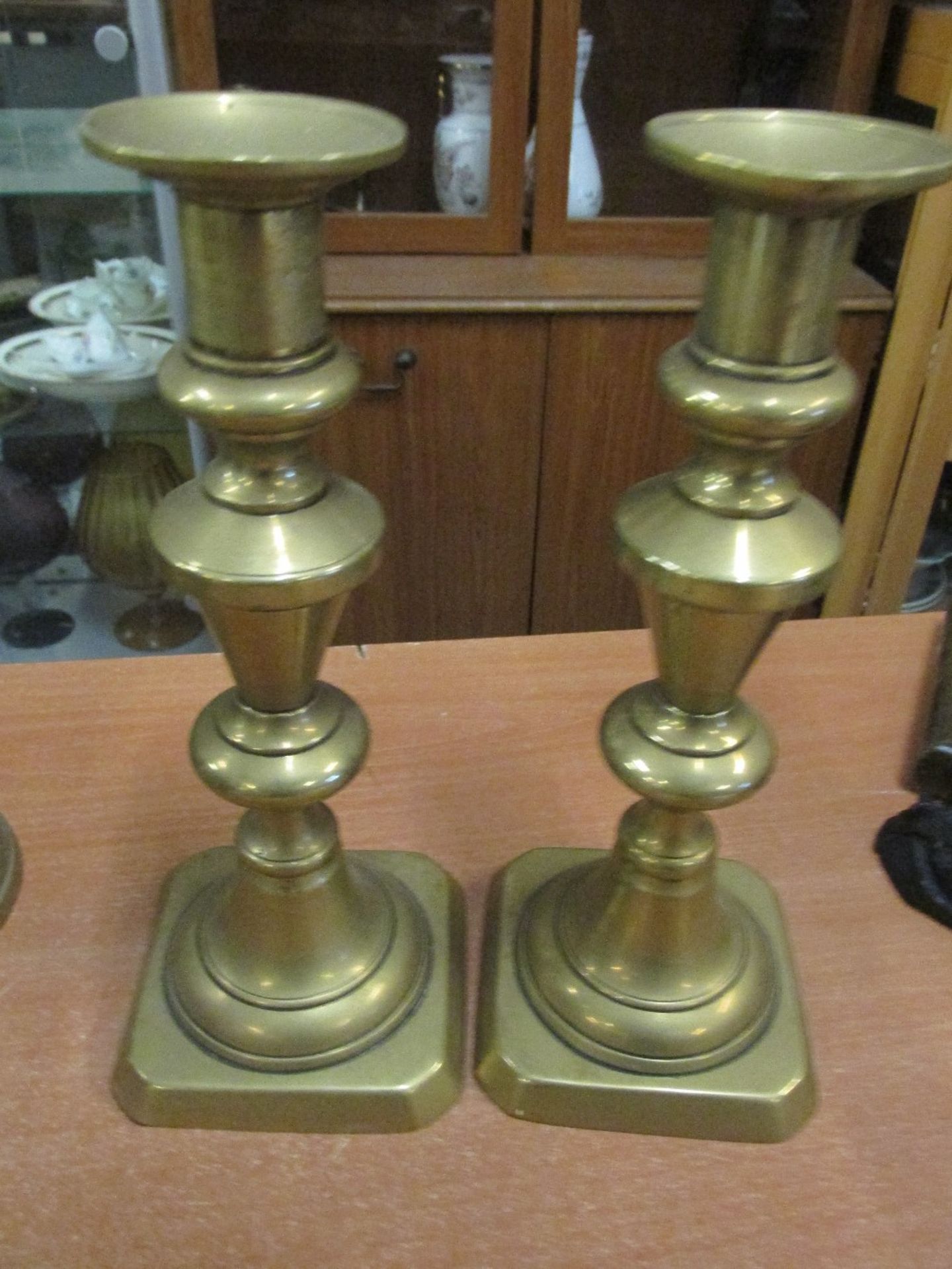 Pair of Brass Candles Holders