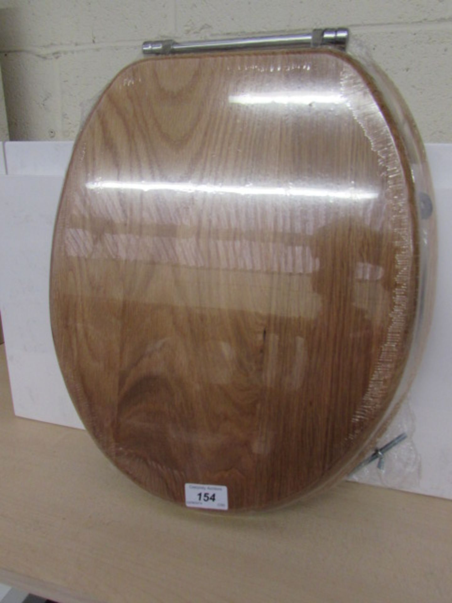traditional wooden toilet seat