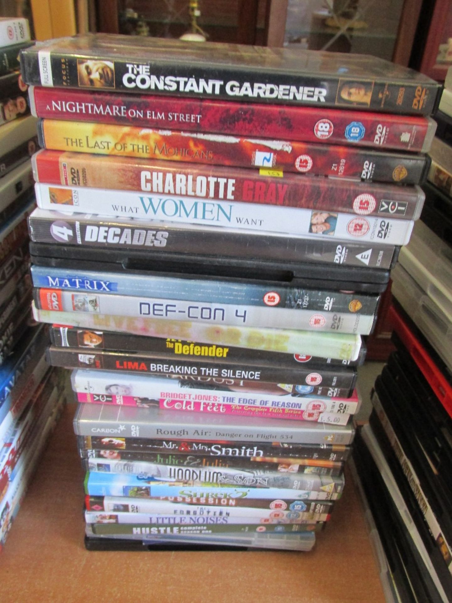 25 Assorted DVDS