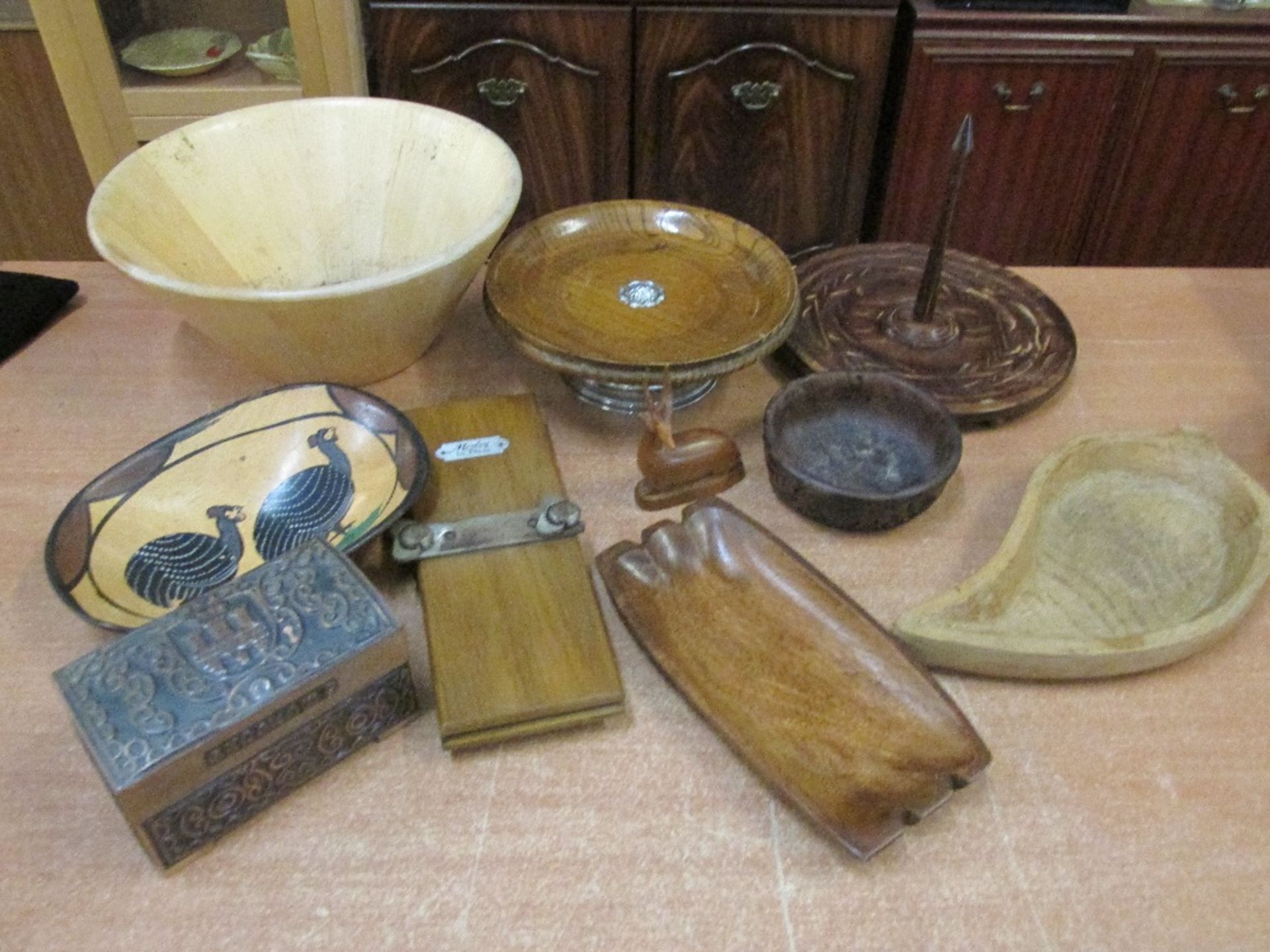 Selection of Wooden Items