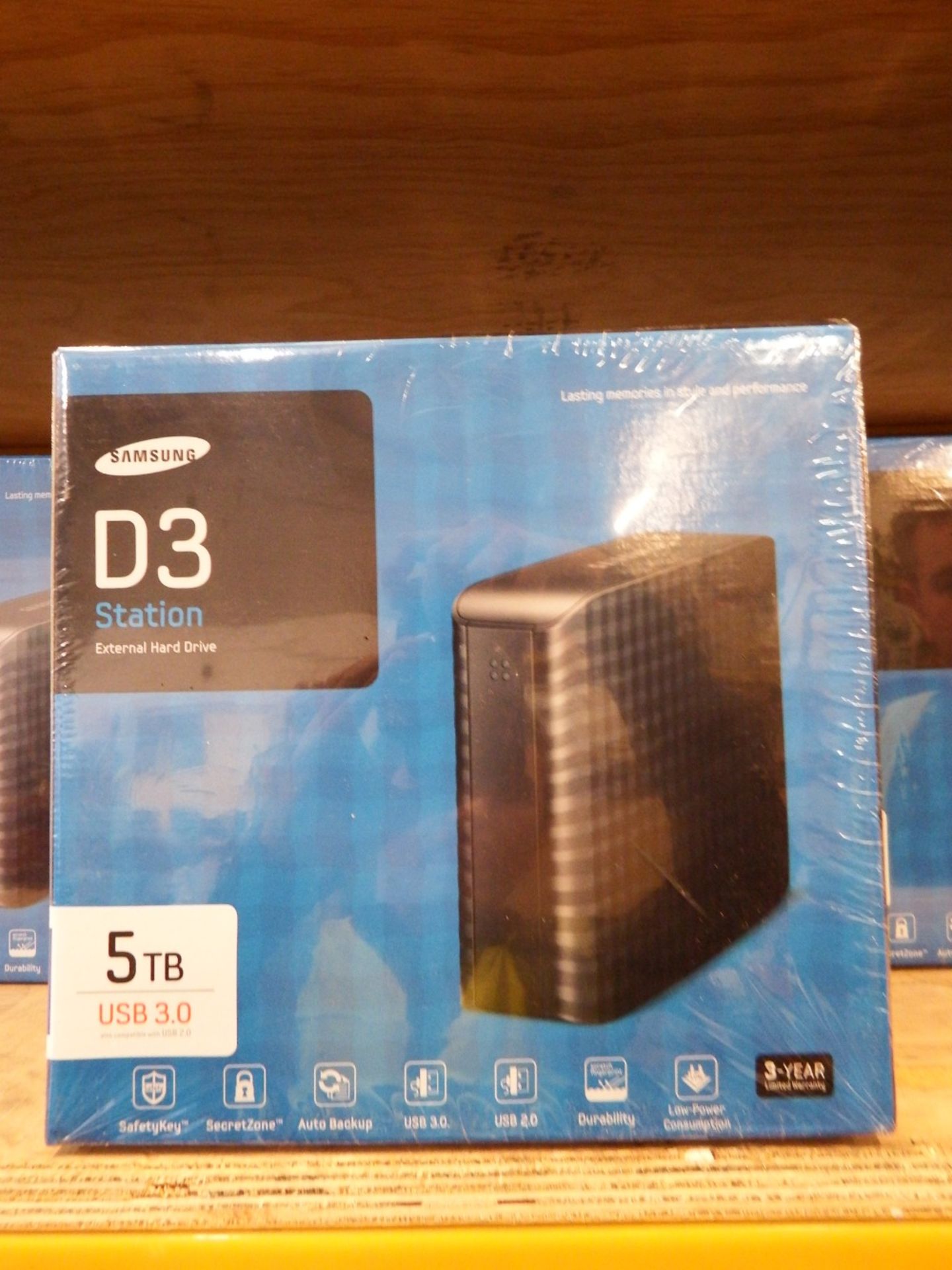 As New Sealed Samsung D3 Station 5Tb USB3 Hard Disk Drive. NO VAT